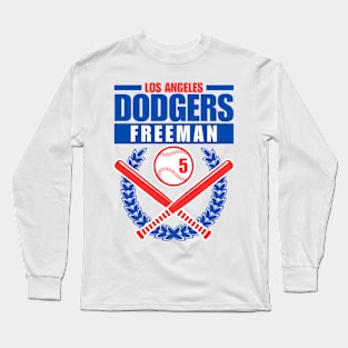 LA Dodgers Freeman 5 Baseball Long Sleeve T-Shirt